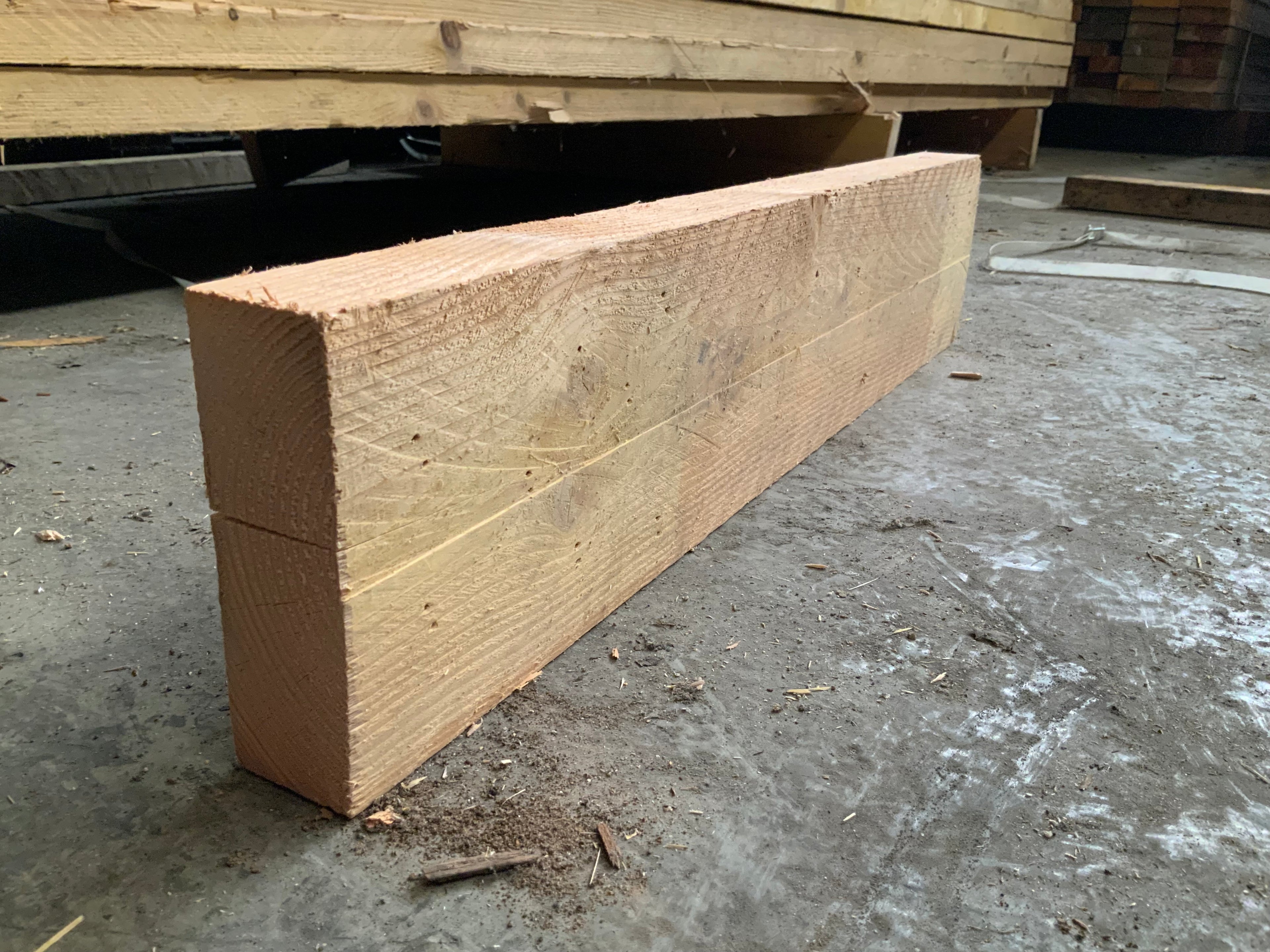 Ossature pin section 145x45mm