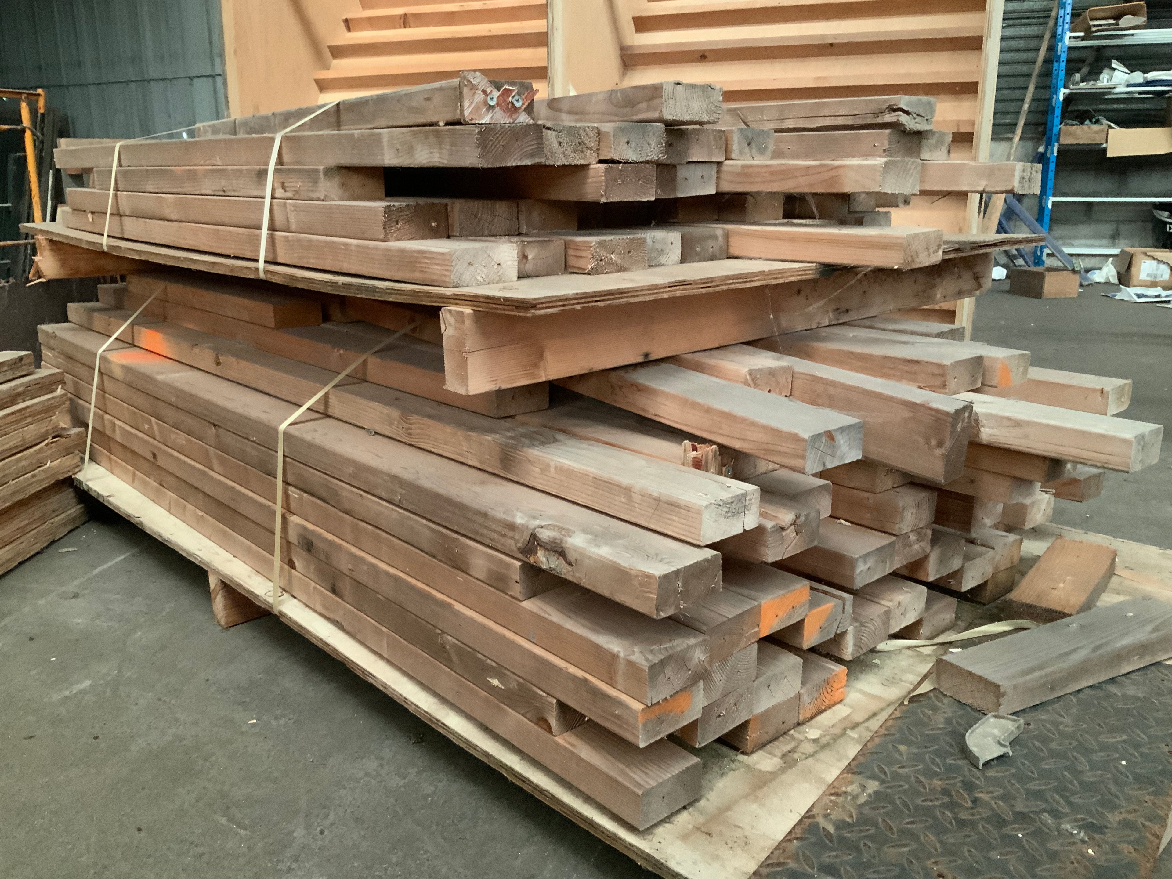 Ossature pin section 45x95mm
