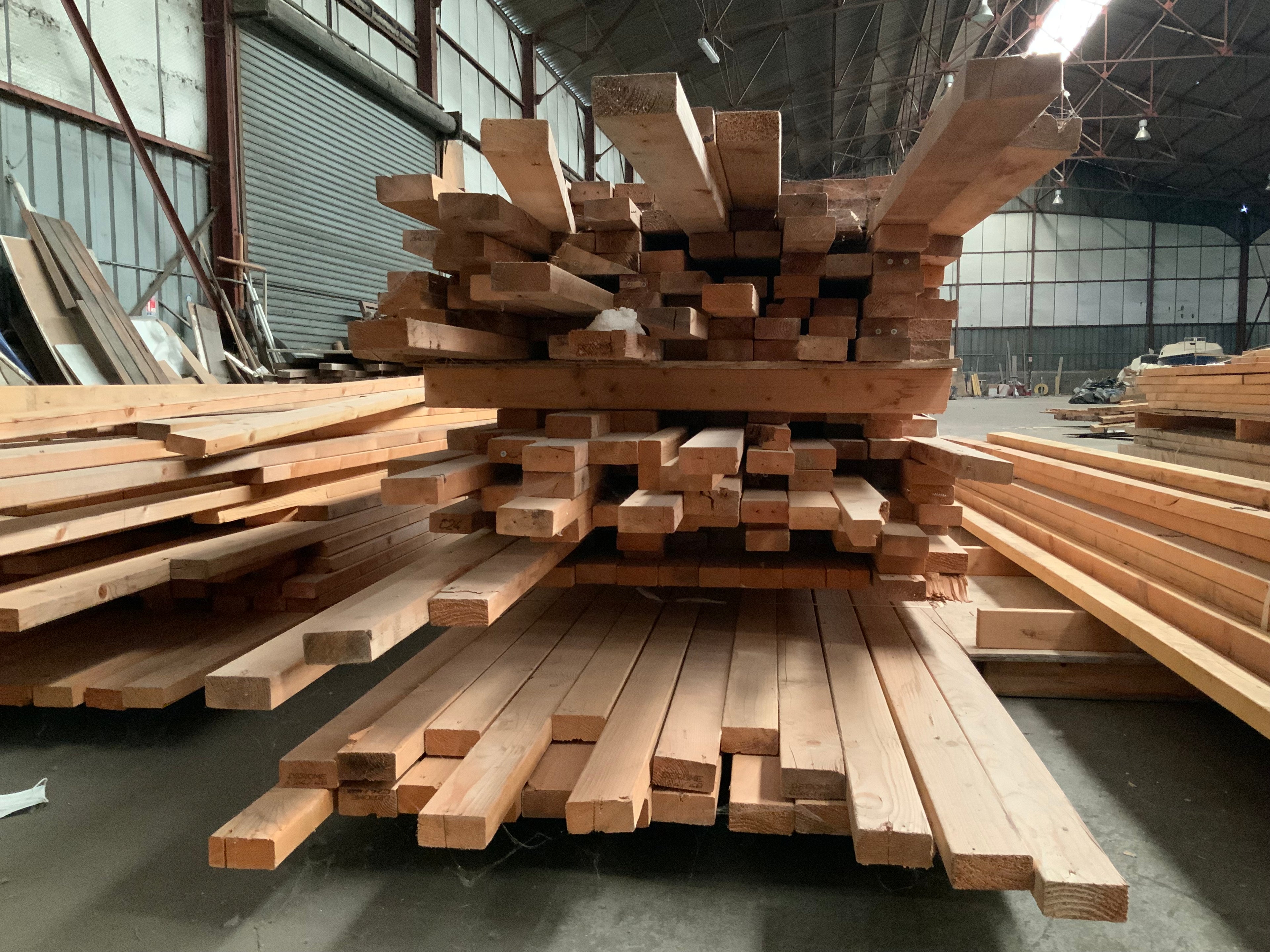 Ossature pin section 45x95mm