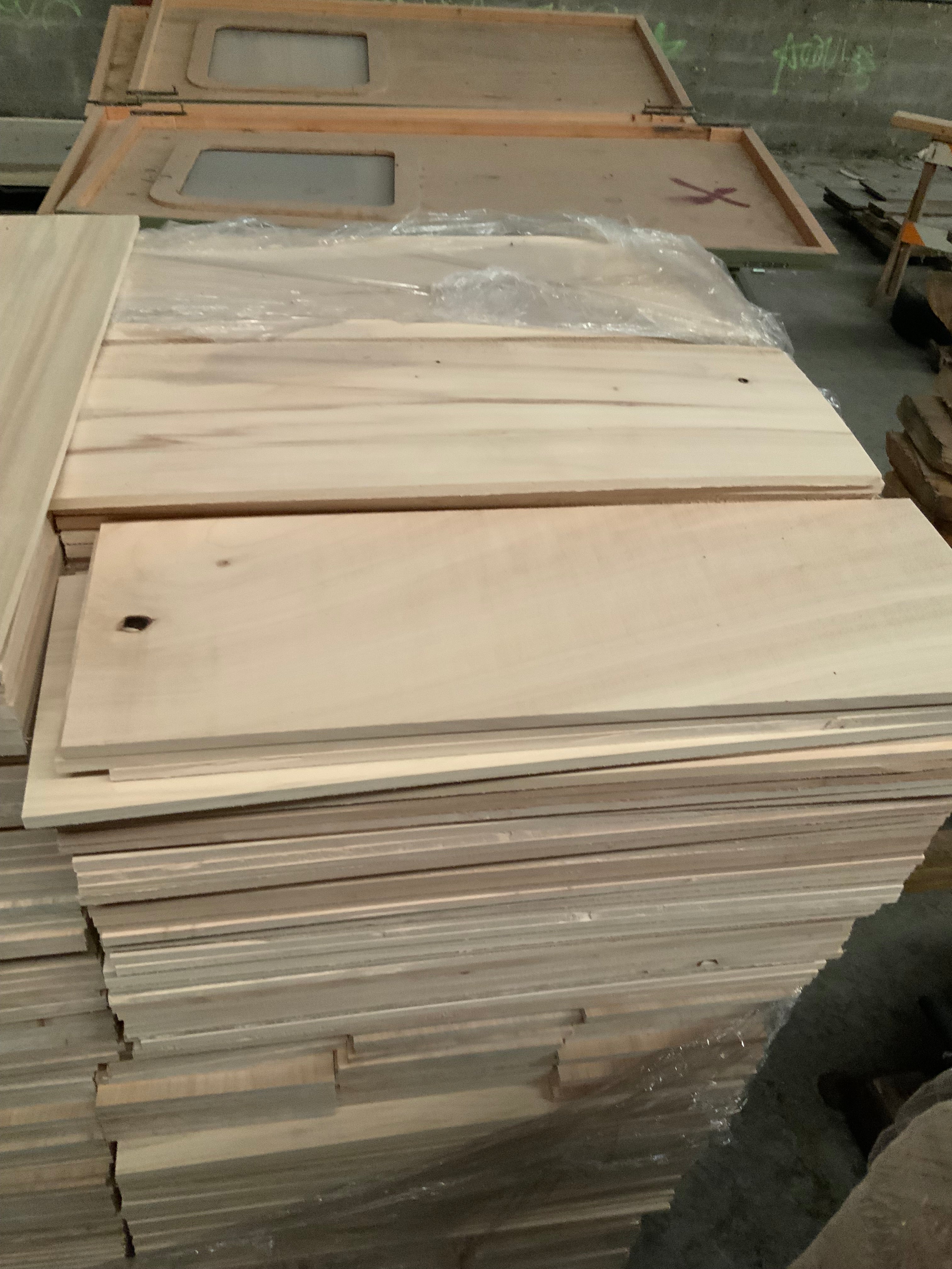 Planche peuplier raboté épaisseur 10mm