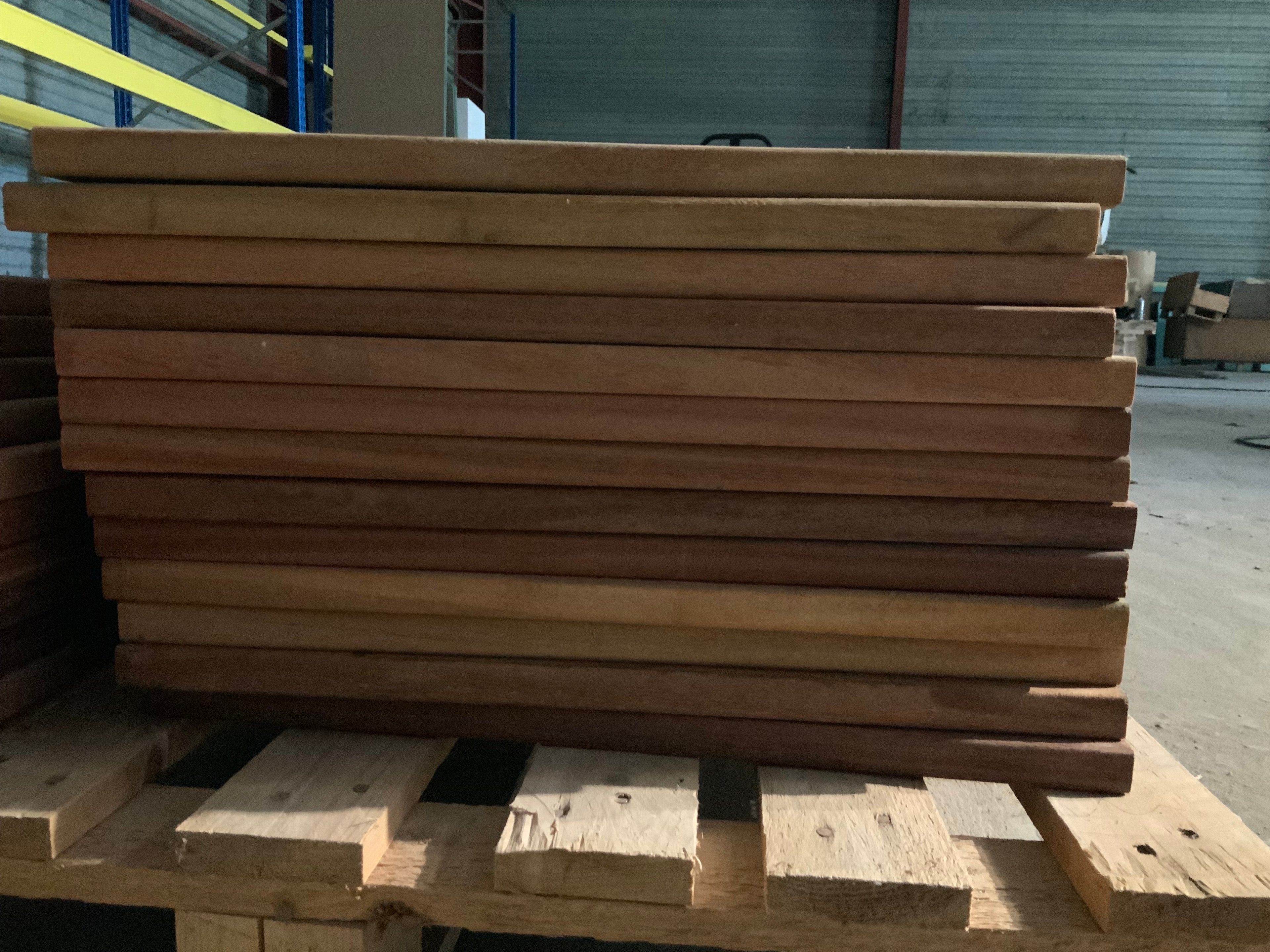 Palette planches exo épaisseur 21mm