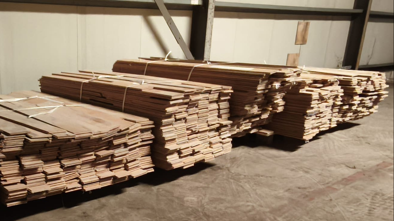 Palettes parquet hêtre lamellé collé massif 14mm
